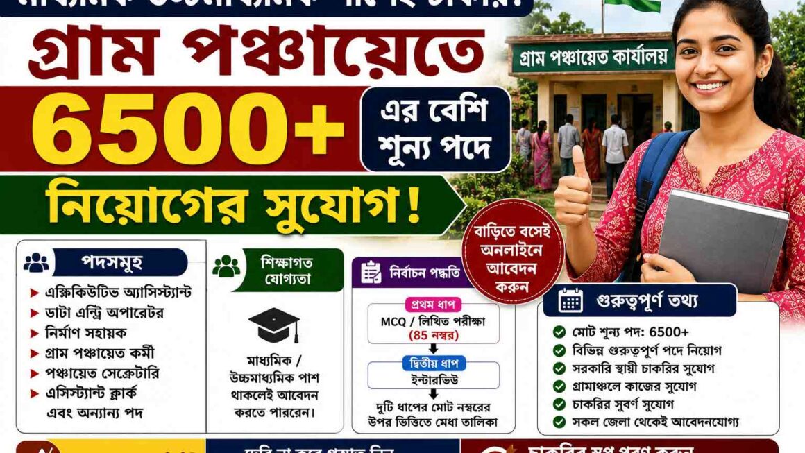 wb panchayat recruitment 2026